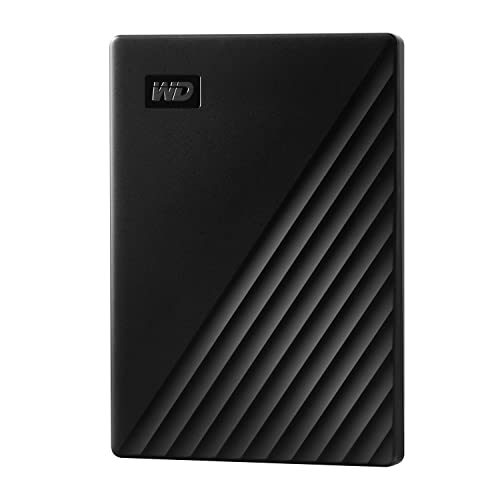 WD 5 TB My Passport Portable HDD USB 3.0 with software for device management, backup and password protection - Black - Works with PC, Xbox and PS4