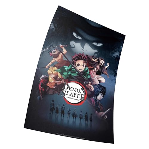 Tainsi Demon Slayer: Kimetsu no Yaiba Poster-11 x 17 pulgadas, 28 x 43 cm