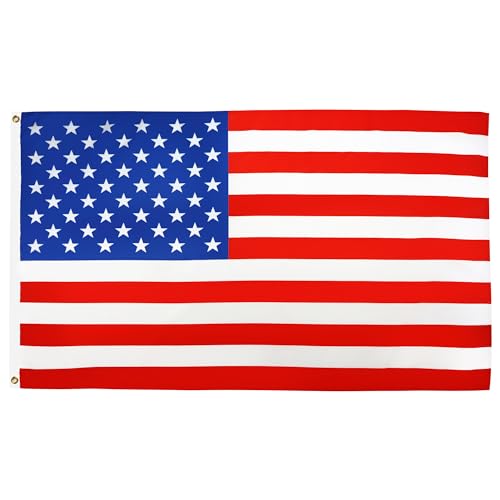 AZ FLAG - Bandera Estados Unidos - 90x60 cm - Bandera Americana - USA - EE.UU 100% Poliéster con Ojales de Metal Integrados - 50g - Colores Vivos Y Resistente A La Decoloración