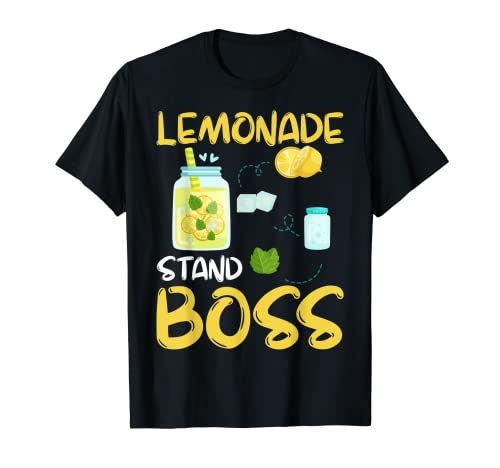 Emprendedor Divertido Juego de palabras Limonada Stand Boss Emprendimiento Camiseta